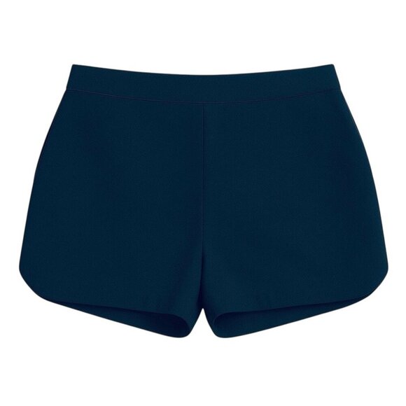 ABERCROMBIE & FITCH Navy Pleated Skort Mini Skirt, Size XL - NWT - Picture 2 of 5